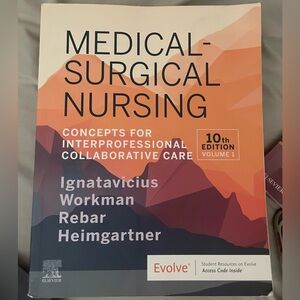 Medical-Surgical Nursing book 10th edition.